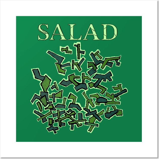 Salad Wall Art by JDFehlauer